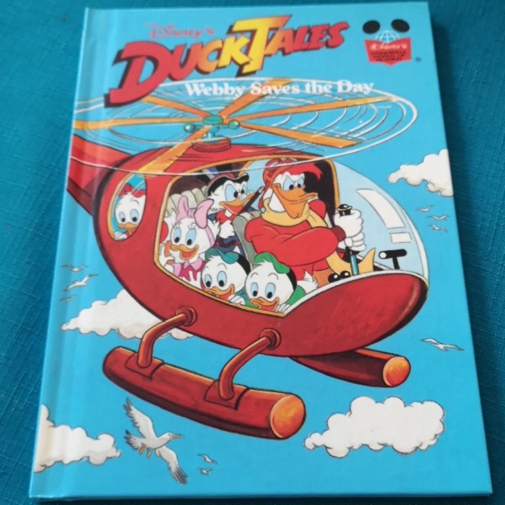 Duck Tales Webby Saves the day Book